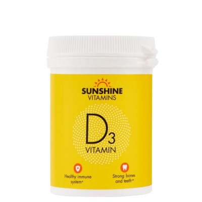 Sunshine Vitamin D3 Tablets