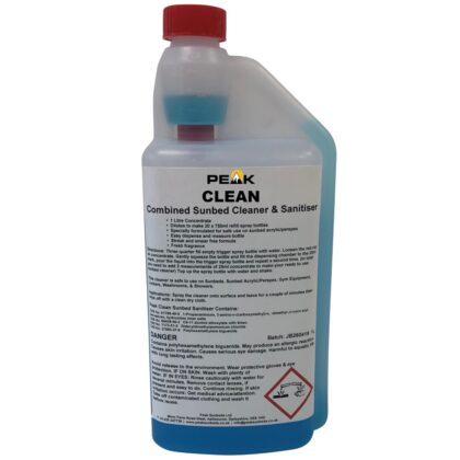Peak Clean Sunbed Cleaner & Sanitiser