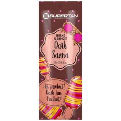 SuperTan Dark Sauna 15ml Sachet (*BEST BEFORE End of August 2026*)