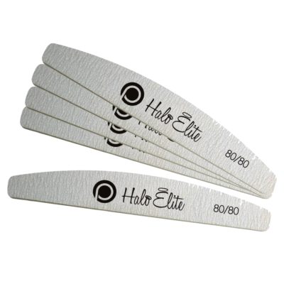 Halo Elite Zebra Moon Nail Files (Pack of 5)