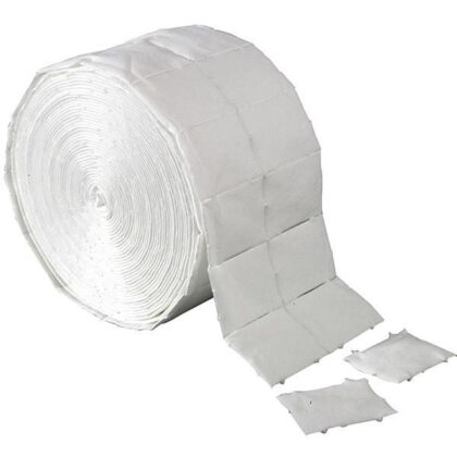 Nail Wipes 7 Ply Lint Free (Roll of 500)