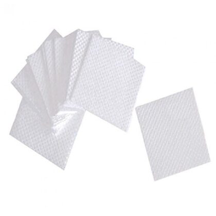 Lint Free Meltblown T Bag Nail Wipes (Pack of 200)