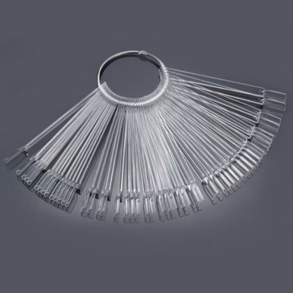 Pure Nails Blank Colour Pops Fan Ring Display (36 Pops)