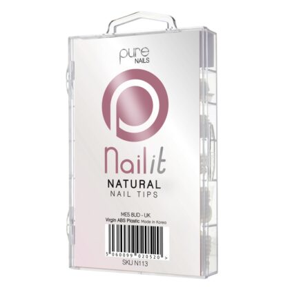 Pure Nails Natural Nail Tips (Mixed Pack of 100)