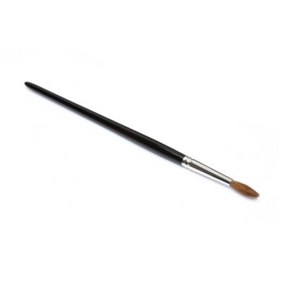 Pure Nails Red Sable Acrylic Nail Brush Round (Size 7)