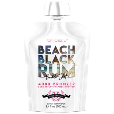 Tan Asz U Beach Black Rum 100ml pouch