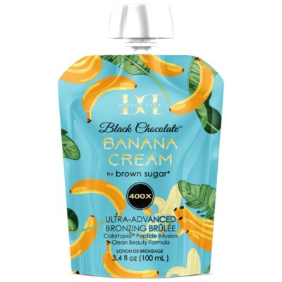 Tan Inc Double Dark Black Chocolate Banana Cream 100ml pouch