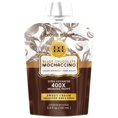 Tan Inc Double Dark Black Chocolate Mochaccino 100ml pouch