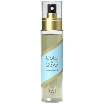 7Suns Gold & Glow Dry Tanning Oil 100ml Spray Bottle