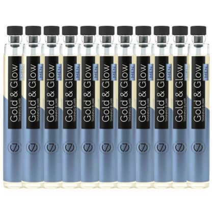 7Suns Gold & Glow MEN Dry Tanning Oil 6ml Ampules (Pack of 10)