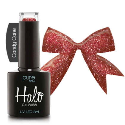Halo Gel Polish All Wrapped Up Collection (Candy Cane) 8ml