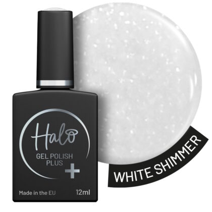 Halo Gel Polish Plus (White Shimmer) 12ml