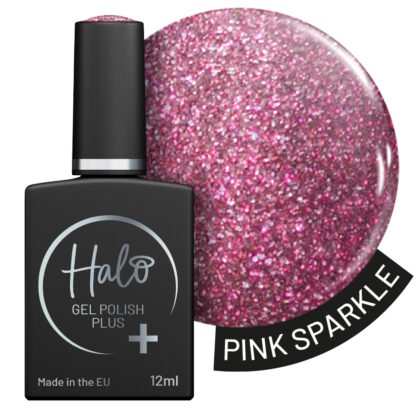 Halo Gel Polish Plus (Pink Sparkle) 12ml