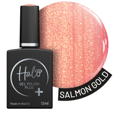 Halo Gel Polish Plus (Salmon Gold) 12ml