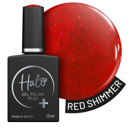 Halo Gel Polish Plus (Red Shimmer) 12ml