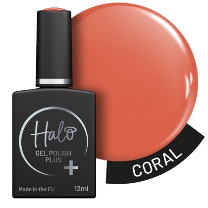 Halo Gel Polish Plus (Coral) 12ml