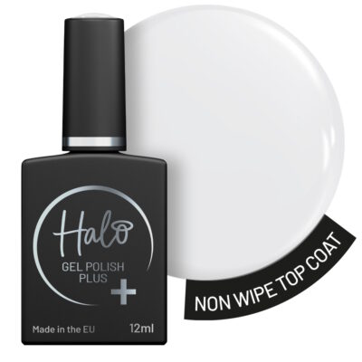 Halo Gel Polish Plus Top Coat (Non Wipe) 12ml