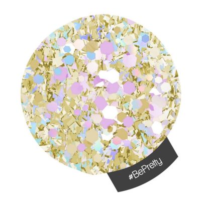 Halo Create Multi-Hex Glitter - #BePretty 1g