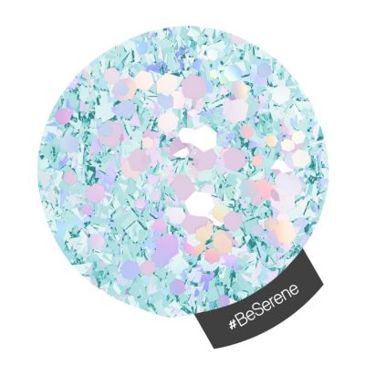 Halo Create Multi-Hex Glitter - #BeSerene 1g