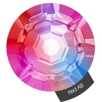 Halo Create Crystals Red AB - 288 Pieces