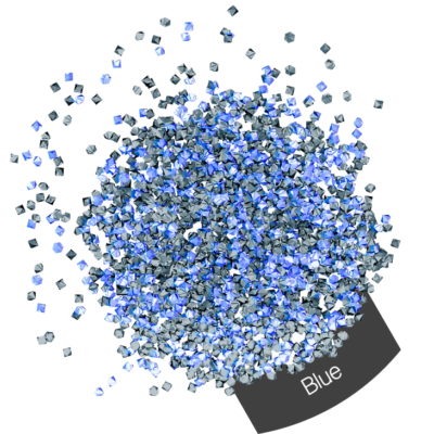 Pure Nails Halo Create Micro Crystals Blue Mix - 1440 Pieces