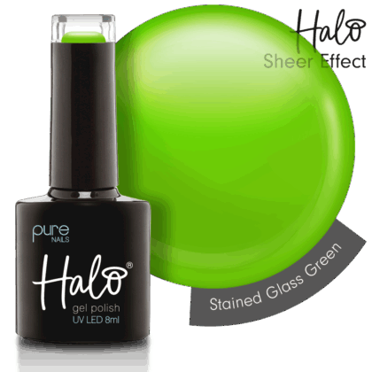 Halo Gel Polish Stained Glass (Green) 8ml