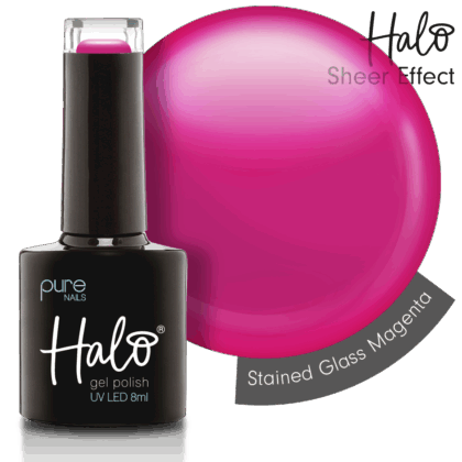 Halo Gel Polish Stained Glass (Magenta) 8ml