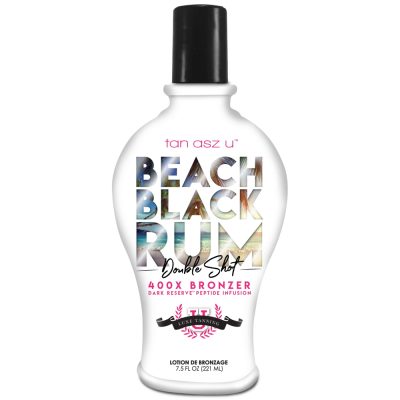 Tan Asz U Beach Black Rum 221ml bottle