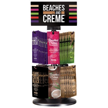 Pro Tan Beaches and Creme Rotating Sachet Display Deal 2026