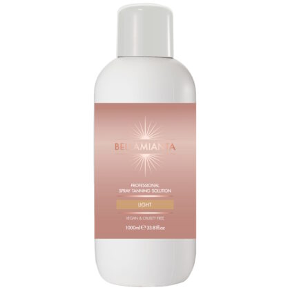 Bellamianta Professional Spray Tanning Solution (Light) 1 Litre
