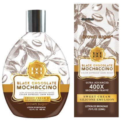 Tan Inc Double Dark Black Chocolate Mochaccino