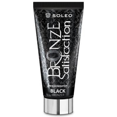 Soleo Bronze Satisfaction Black Bronzer 150ml Tube (*SHORT BEST BEFORE End of June 2025*)