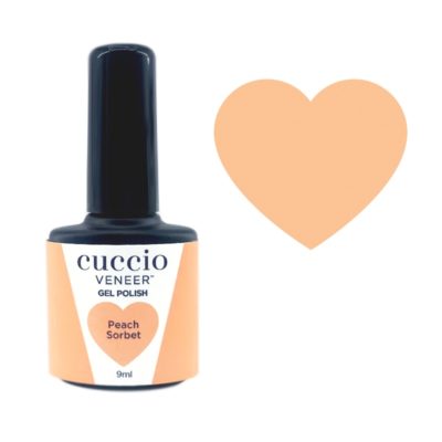 Cuccio Veneer Gel Polish (Peach Sorbet)