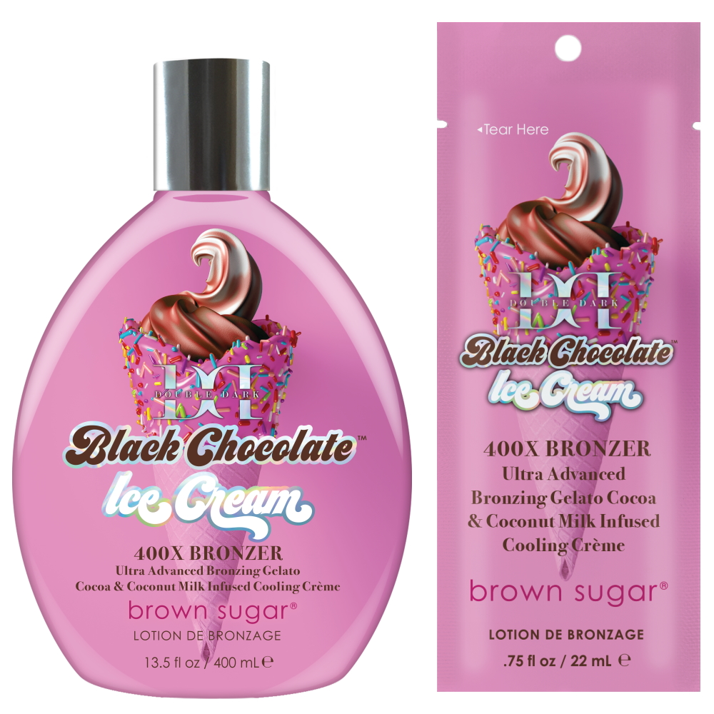 Tan Inc Double Dark Black Chocolate Ice Cream – Peak Tanning and Beauty ...