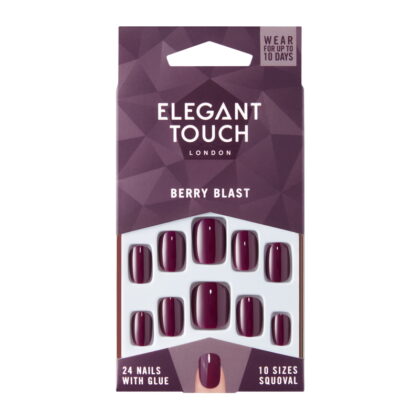 Elegant Touch Berry Blast False Nails