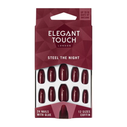 Elegant Touch Steel The Night False Nails