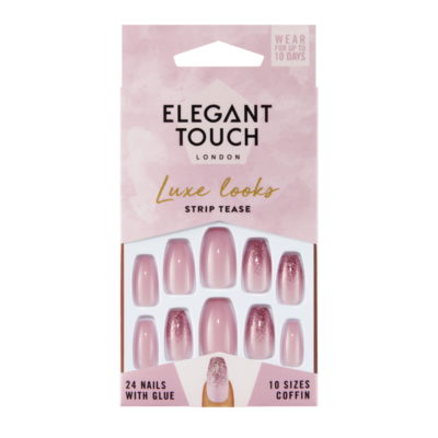 Elegant Touch Strip Tease False Nails