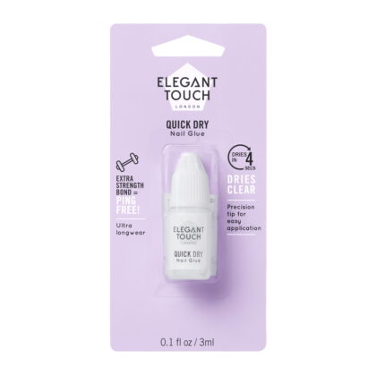 Elegant Touch Quick Dry Nail Glue 3ml