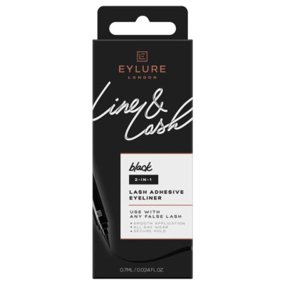 Eylure Line & Lash False Lash Adhesive and Eyeliner (Black)