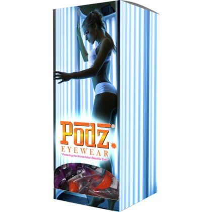 Flex Podz Sunbed Goggles - 72 Pairs Display Deal