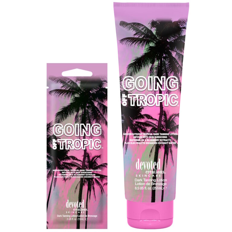 Devoted Creations Going Off Tropic Peak Tanning and Beauty Supplies Ltd
