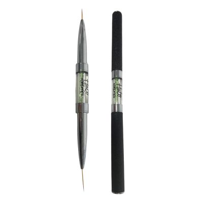 Halo Create Nail Art Combo Brush - Long Fine Liner 11mm & 15mm