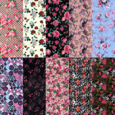 Halo Create Nail Foils - Roses (Pack of 10)