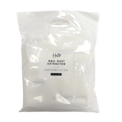 Halo Nail Dust Extractor Disposable Filters (Pack of 100)