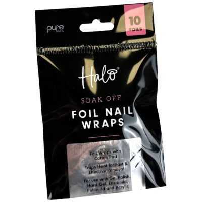Halo Soak Off Foil Nails Wraps