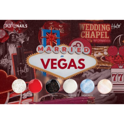 Halo LED/UV Gel Polish Married In Vegas Collection Deal (6x8ml)