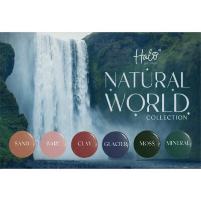 Halo LED/UV Gel Polish Natural World Collection Deal (6x8ml)