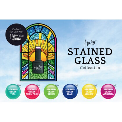 Halo Gel Polish Stained Glass Collection Deal (6x8ml)