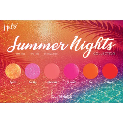 Halo Gel Polish Summer Nights Collection Deal (6x8ml)