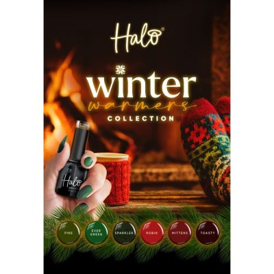 Halo LED/UV Gel Polish Winter Warmers Collection Deal (6x8ml)